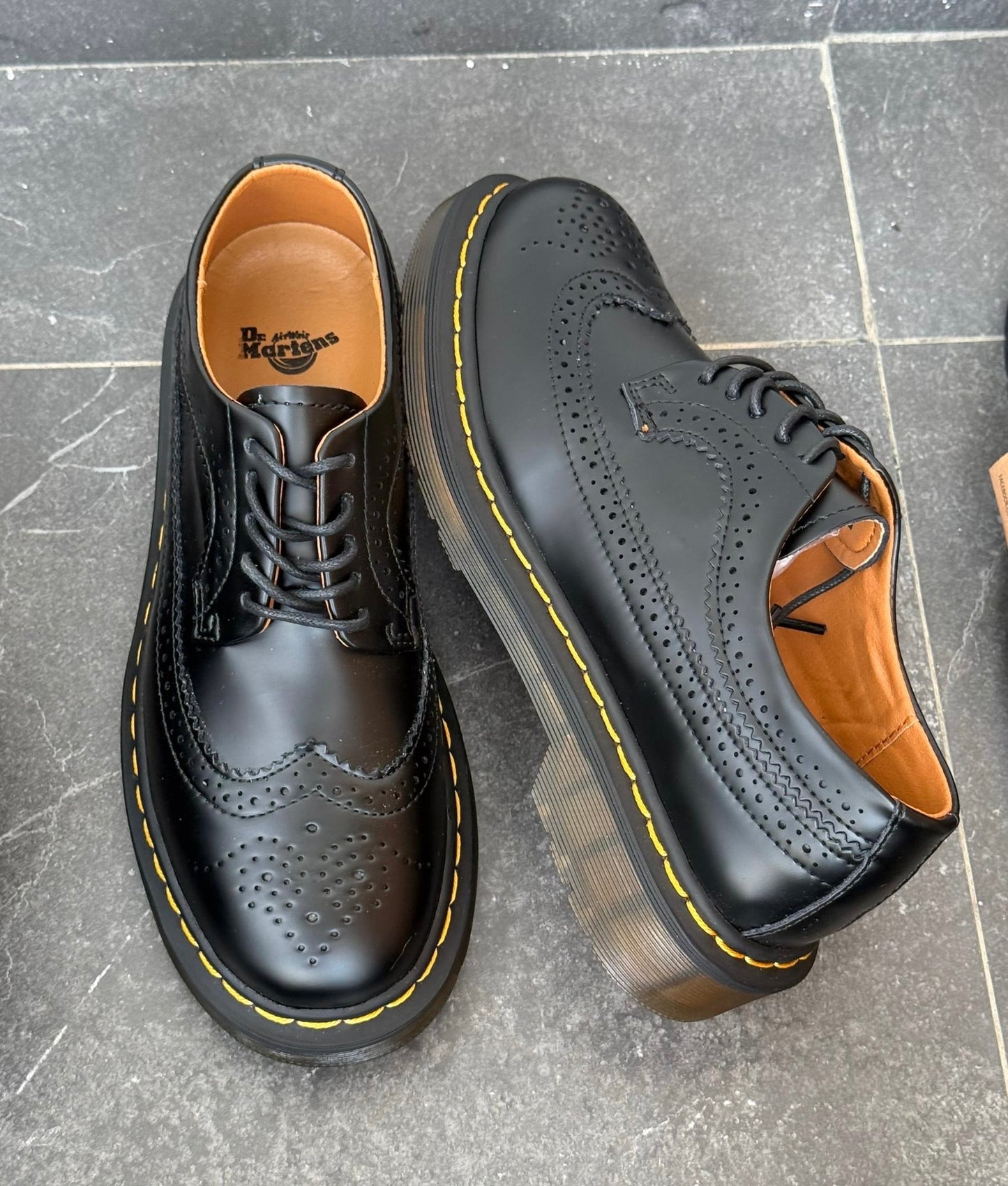 Dr. Martens 3989 Smooth Leather Brogue Shoes