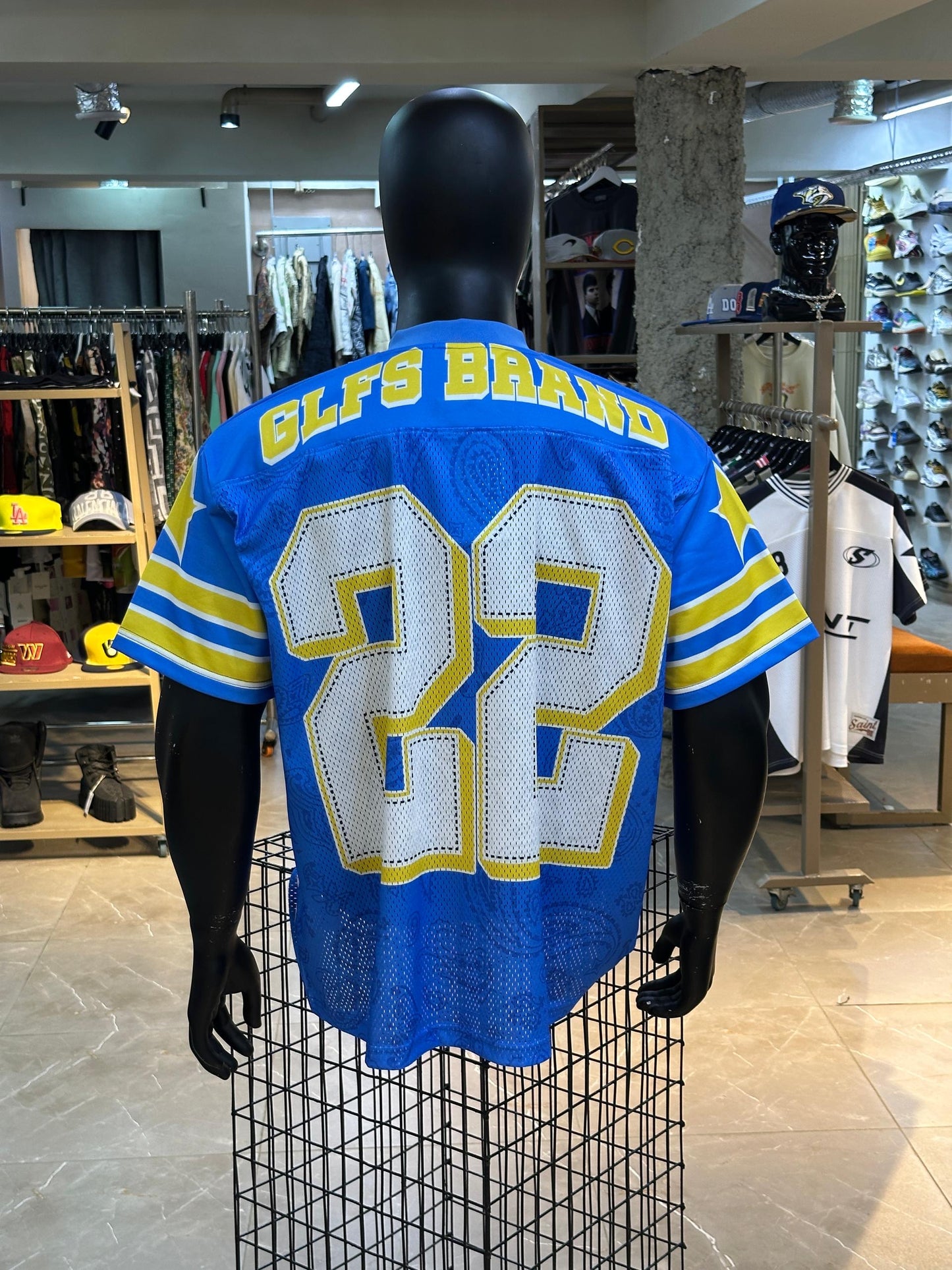 Retro Mesh Football Jersey