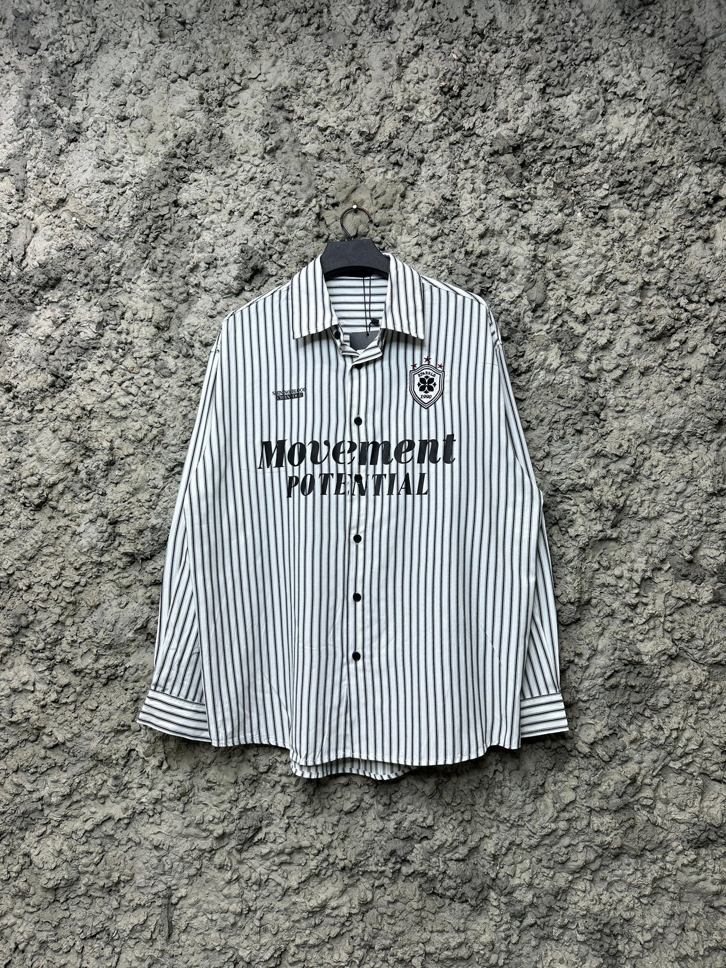 Movement Potential Striped Shirt
