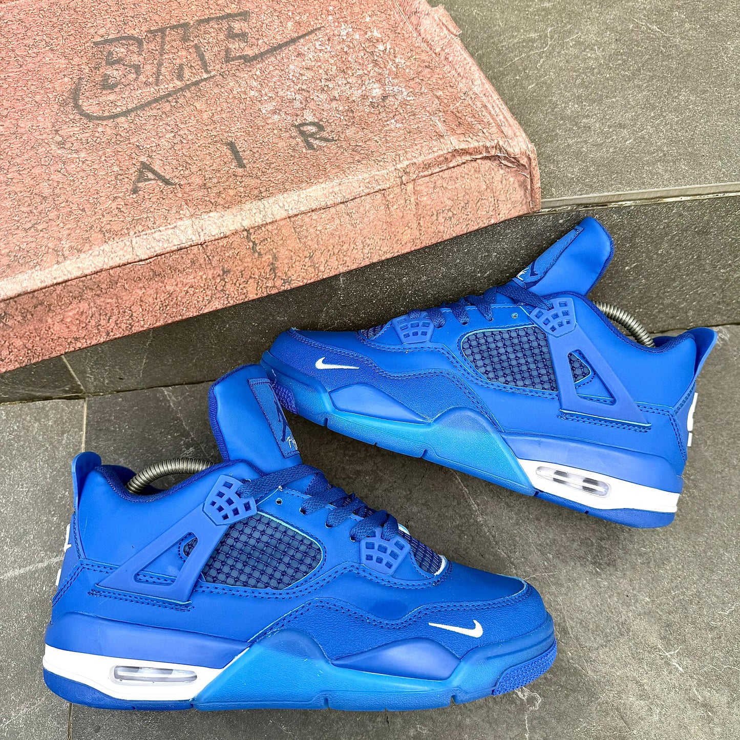 Nigel Sylvester x Air Jordan 4 - Blue