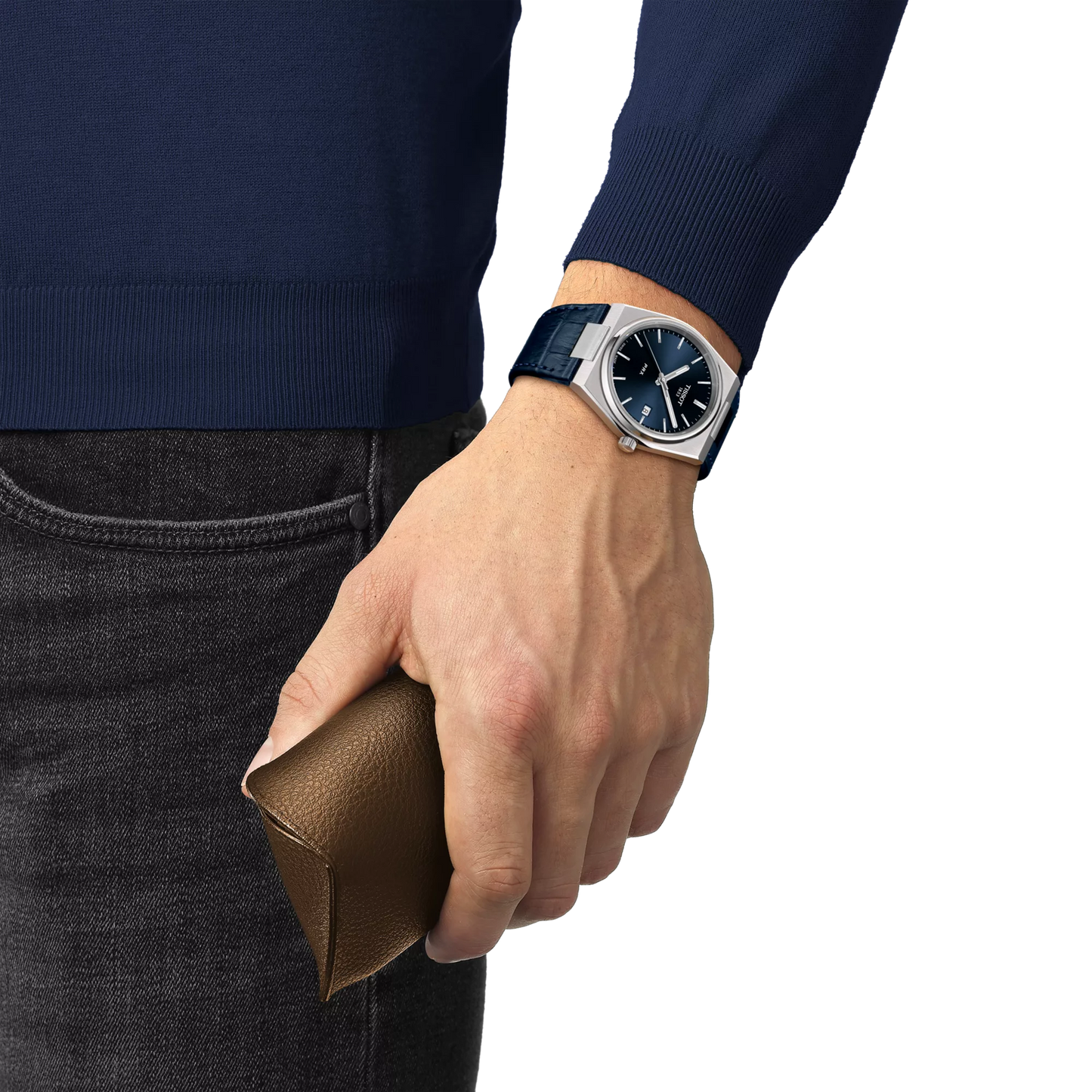 Tissot PRX Quartz – Blue Leather