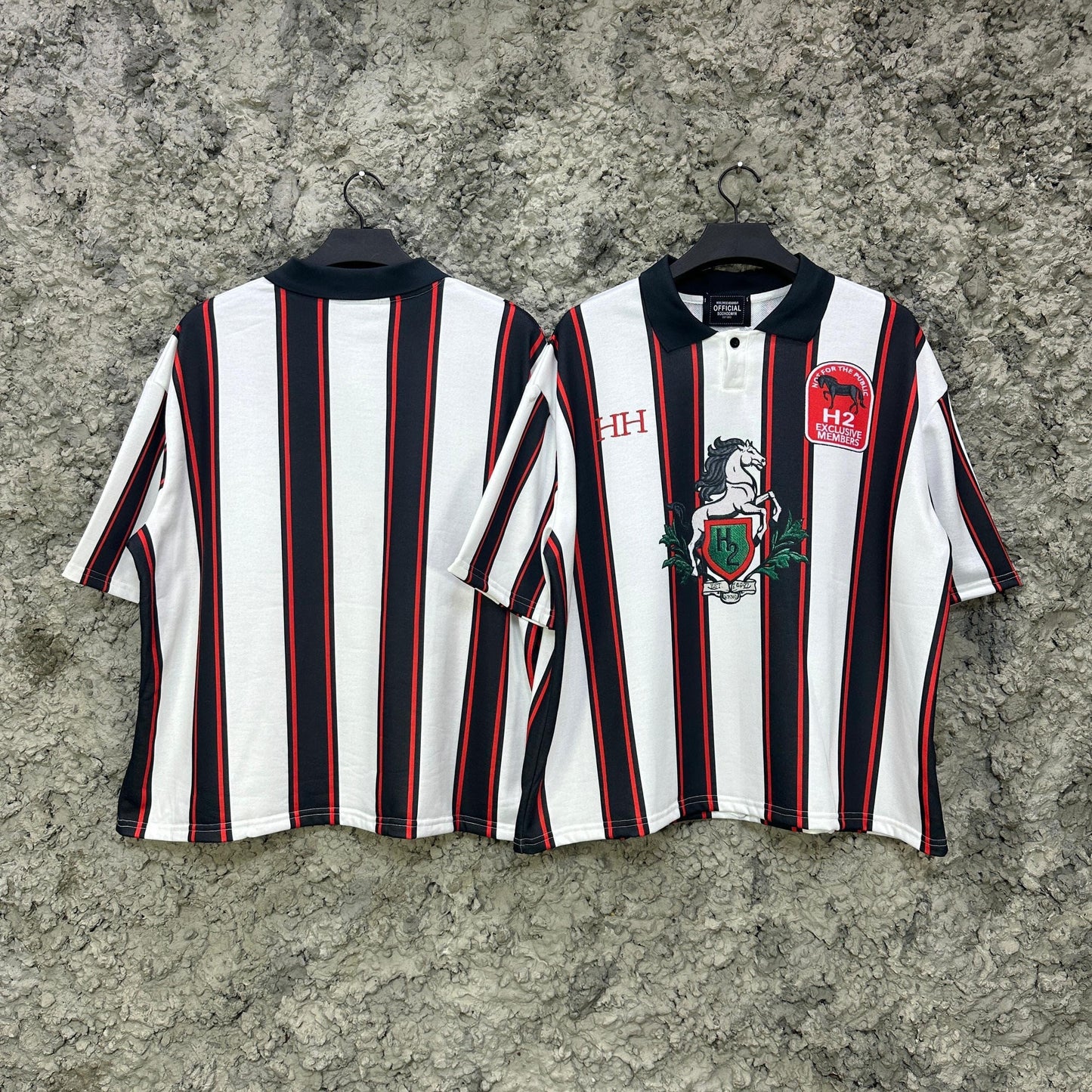 H2 Heritage Striped Polo Shirt
