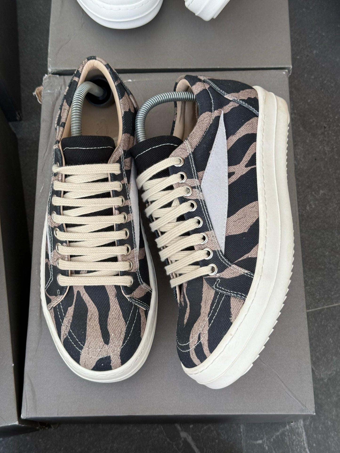 Rick Owens Camo Sneakers