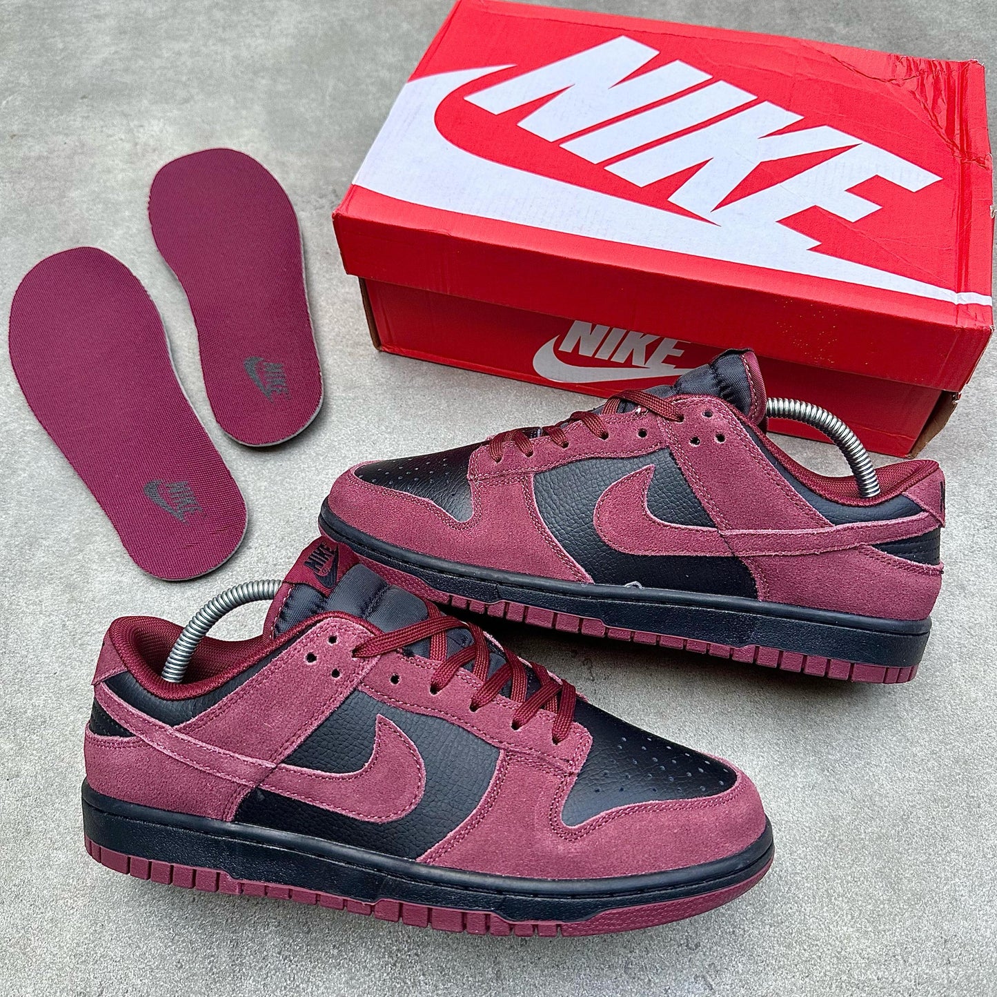 Nike Dunk Low “Burgundy Crush / Black”