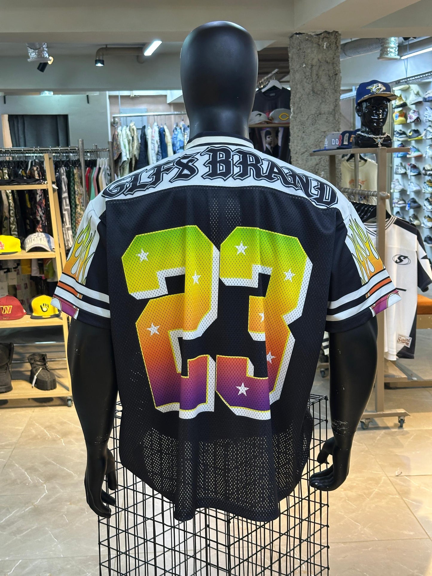 GLFS Gradient Flame Jersey - Rainbow 23 Edition