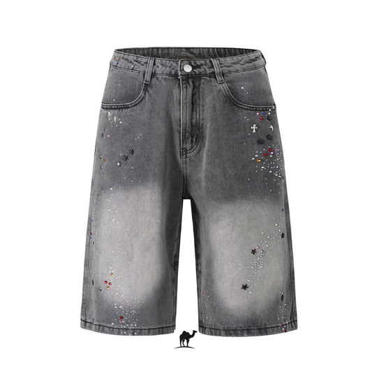 Crystal Pearl Black Icon Jean Short