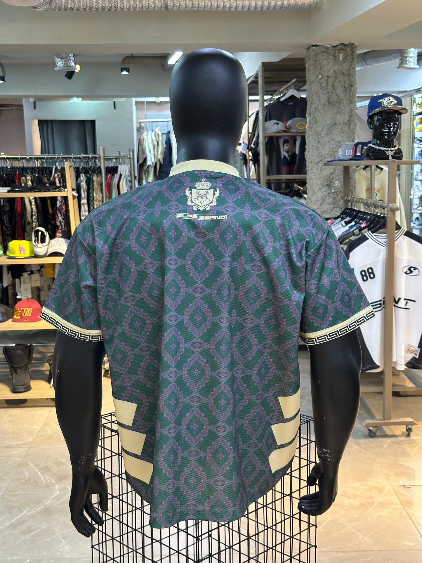 Luxe Patterned Soccer Jersey