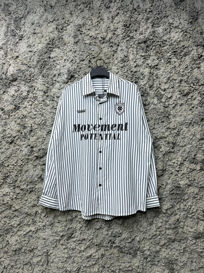 Movement Potential Striped Shirt