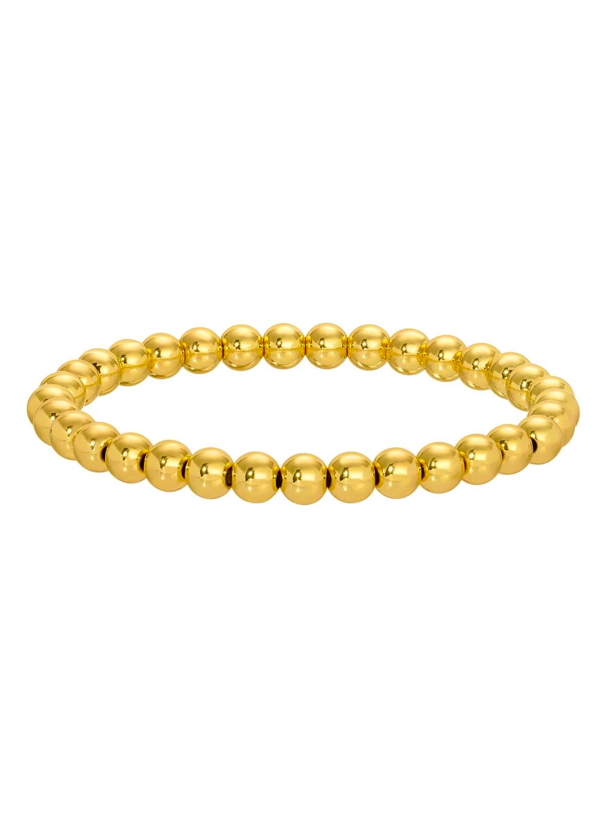 5.1g GOLD BEADED BRACELET
