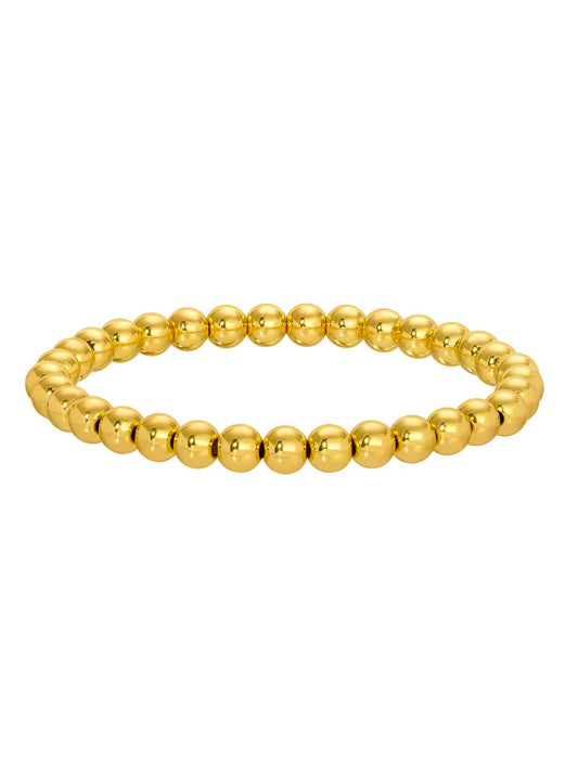 5.1g GOLD BEADED BRACELET