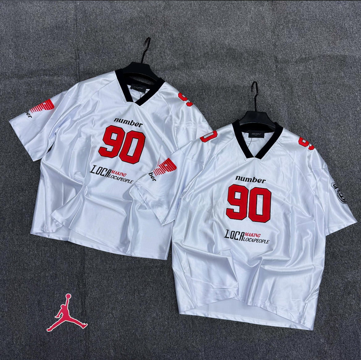 Number 90 Mesh Football Jersey