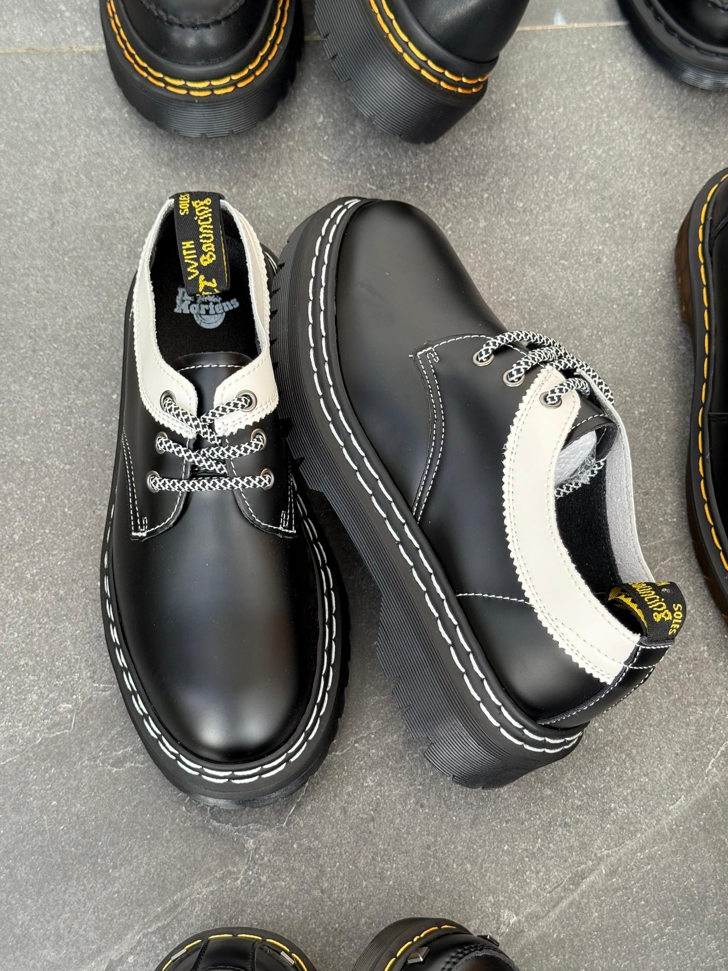 Dr. Martens Mono Rebel Platform Oxfords