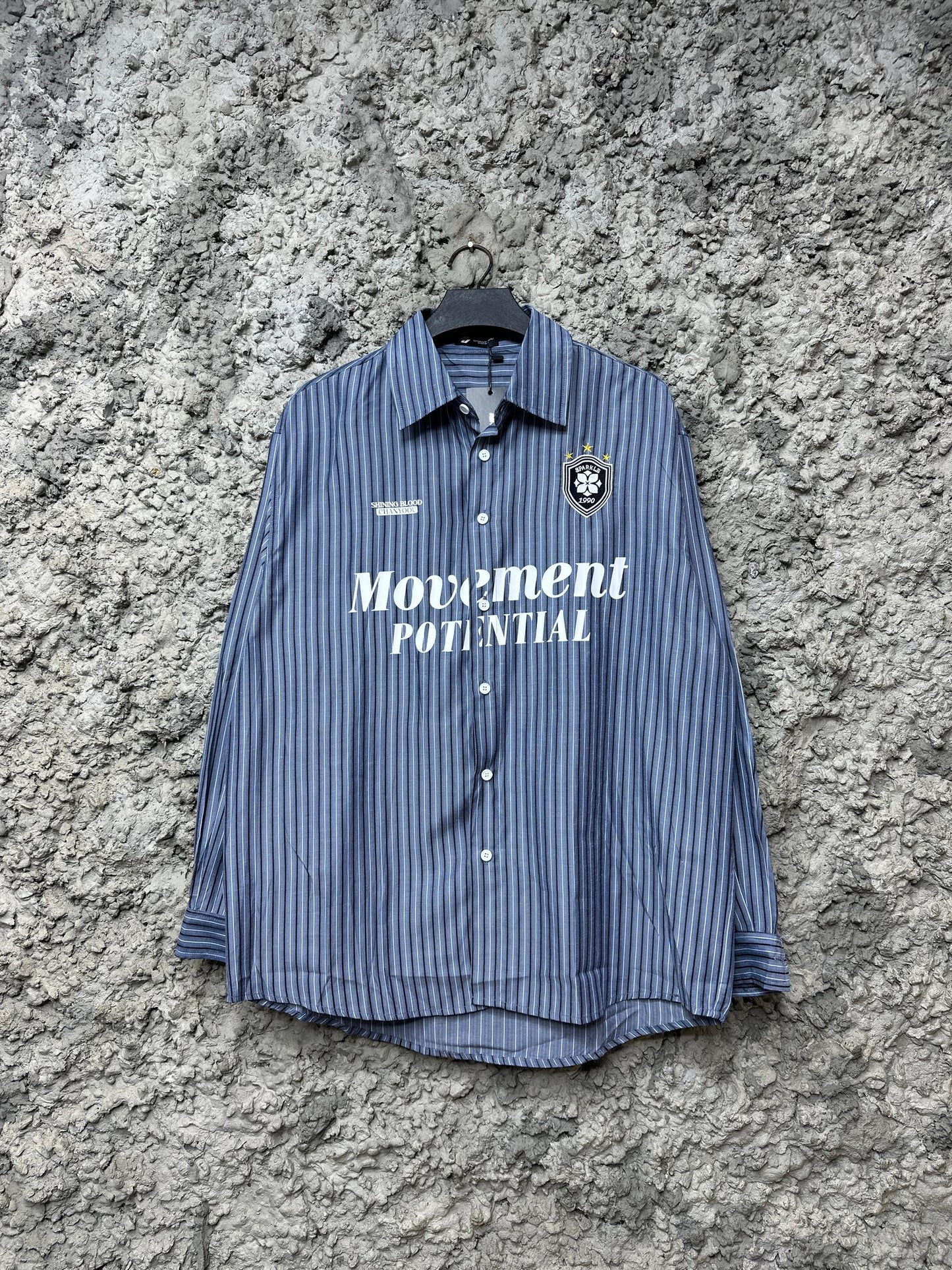 Movement Potential Striped Shirt