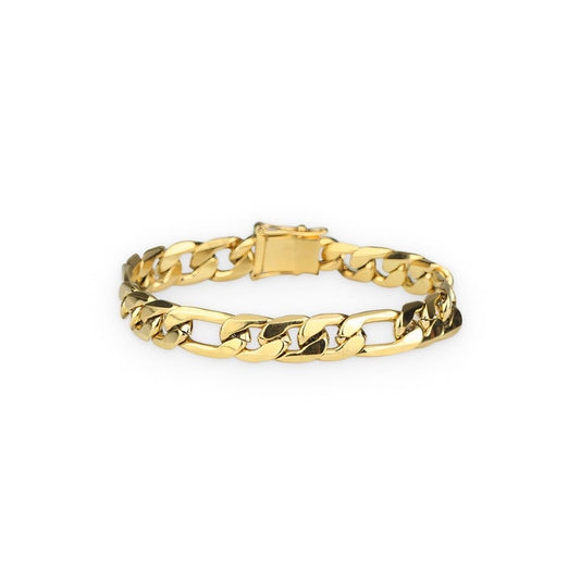34.6g SOLID GOLD CUBAN LINK BRACELET