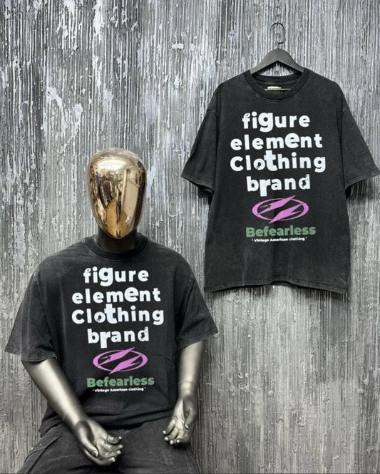 Vintage Graphic Text T-Shirt