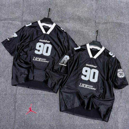 Number 90 Mesh Football Jersey