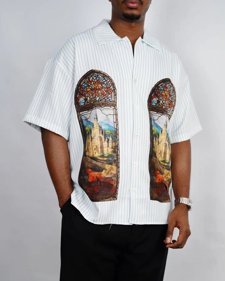 Original 2morrow Oversized Silk Shirt