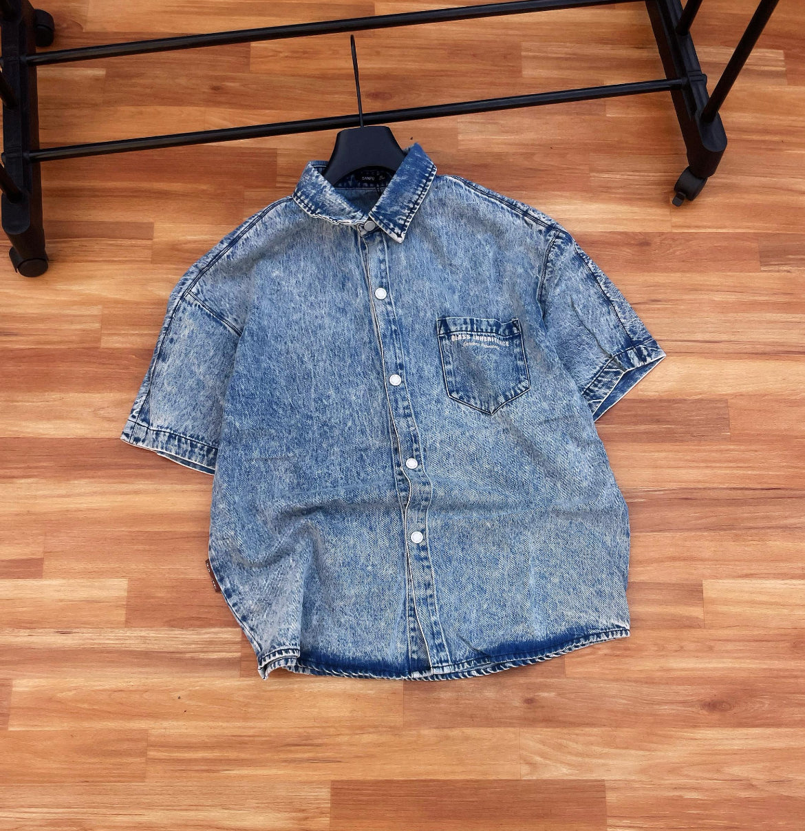 Vintage Wash Denim Shirt