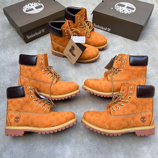 Custom Louis Vuitton x Timberland 6-Inch Boots